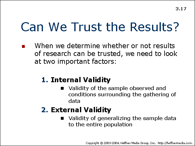 define validity in psychology research