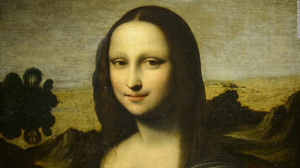 What happens if we make the Mona Lisa more symmetrical?